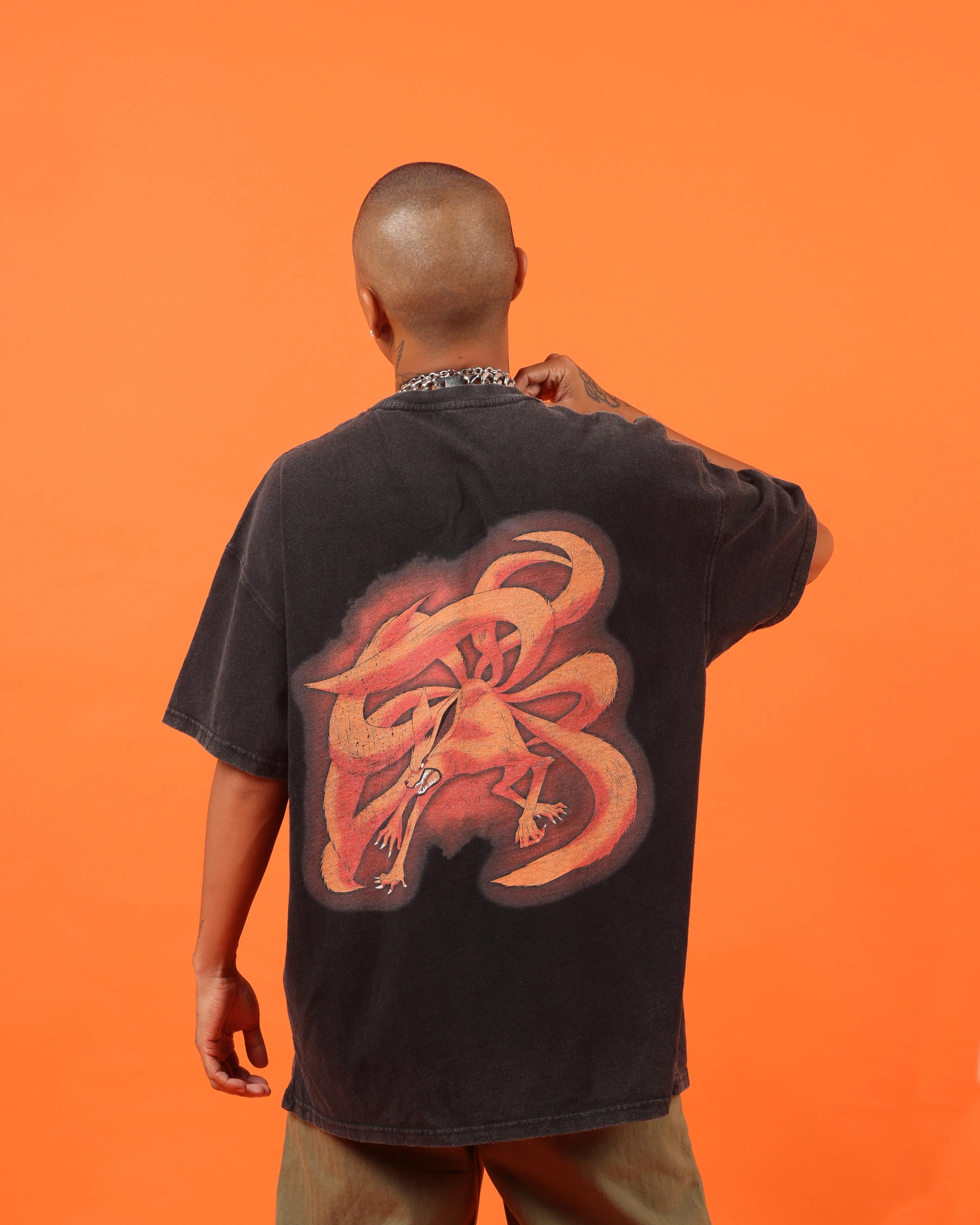 Goat Crew X Naruto Naruto Premium Vintage T-Shirt Vintage Black
