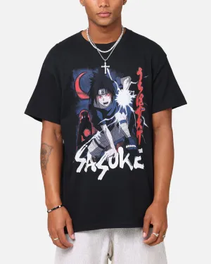 Goat Crew X Naruto Sasuke Premium Vintage T-Shirt Black