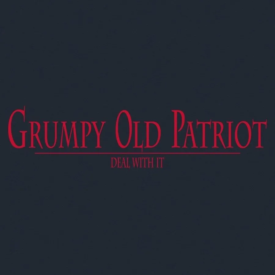 Grumpy Old Patriot T-Shirt - Midnight Navy