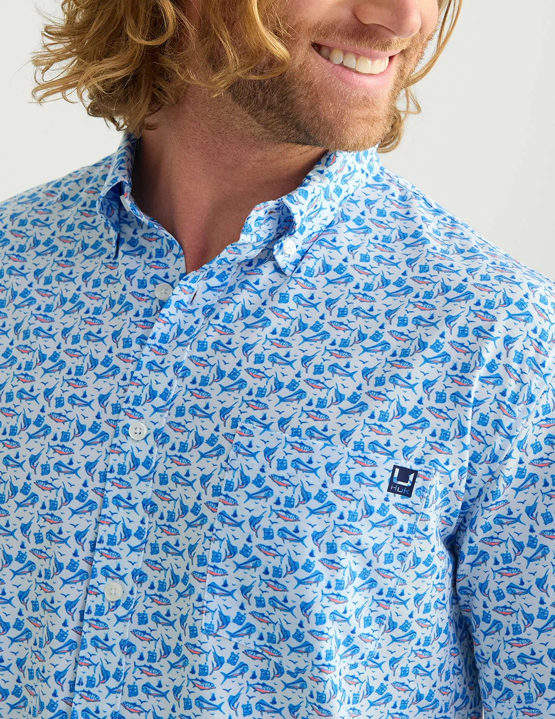 Huk Kona Button-Down