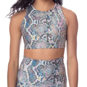Jewel Snake Crop Top