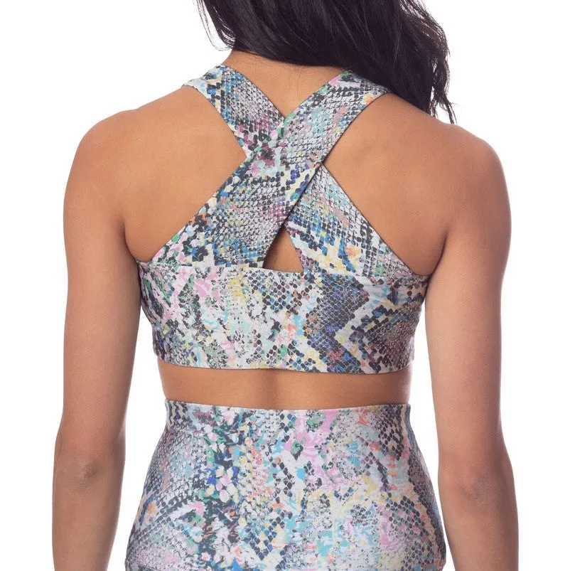 Jewel Snake Crop Top