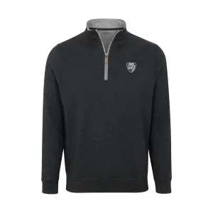 Johns Hopkins Charcoal Heather Cloud Cotton Quarter Zip Pullover