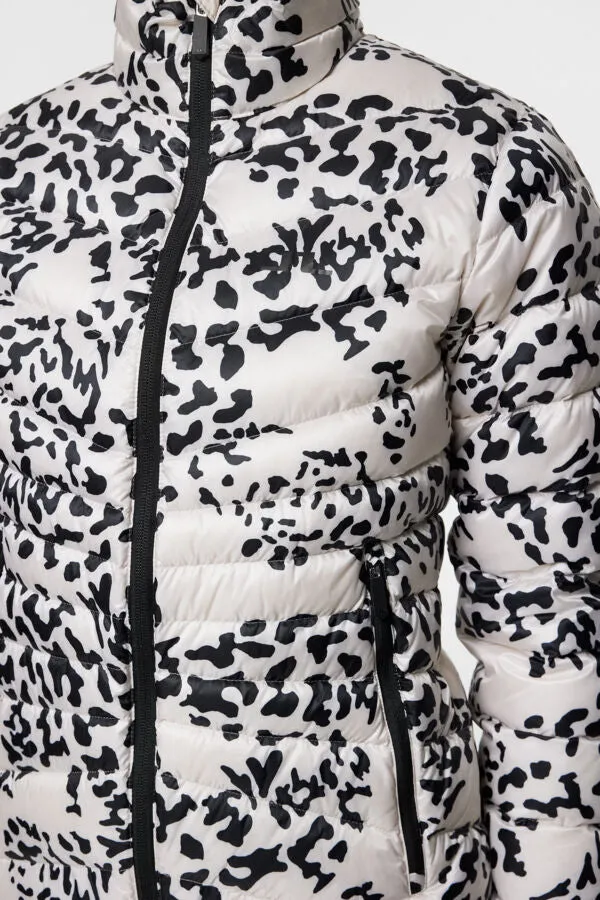Lara Light Down Printed Jacket