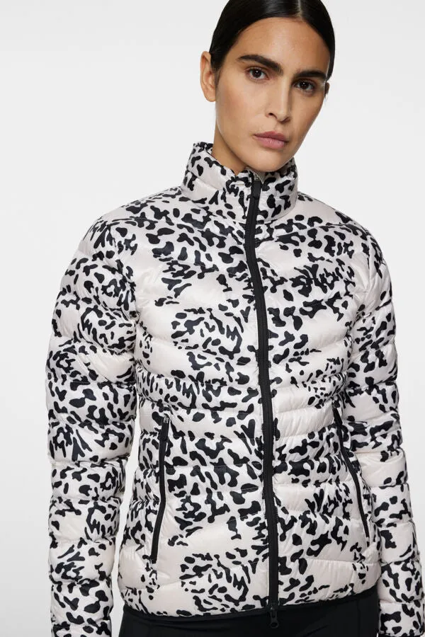 Lara Light Down Printed Jacket