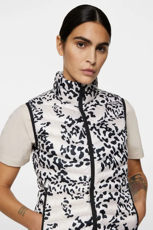 Lara Light Down Printed Vest