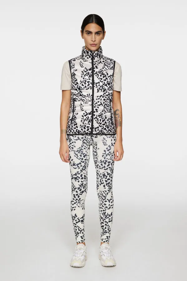 Lara Light Down Printed Vest