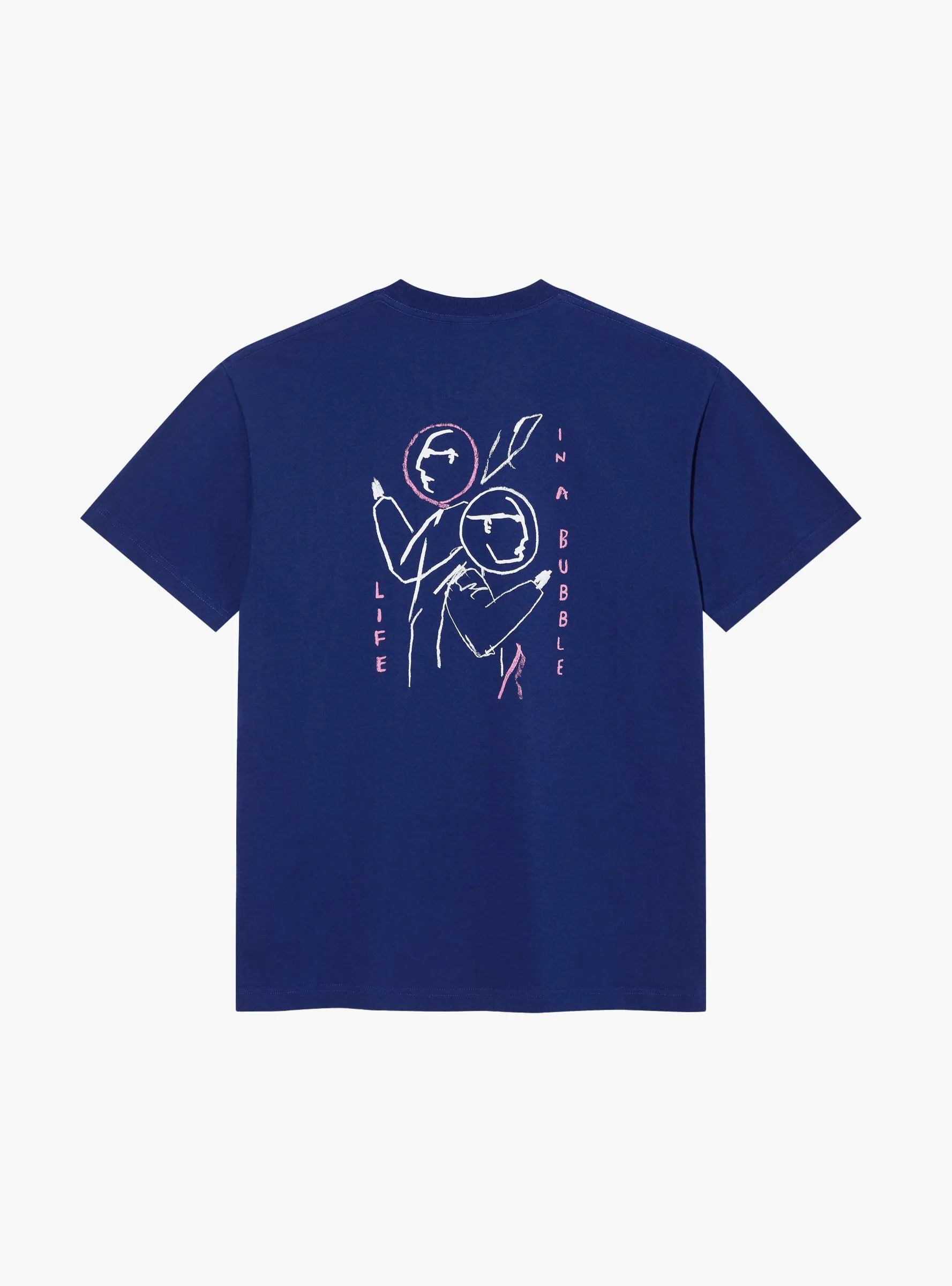 Life In A Bubble Tee Deep Royal Blue