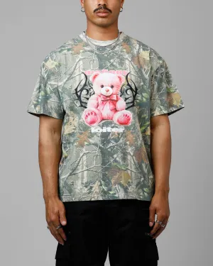Loiter Care Vintage T-Shirt Real Tree Camo