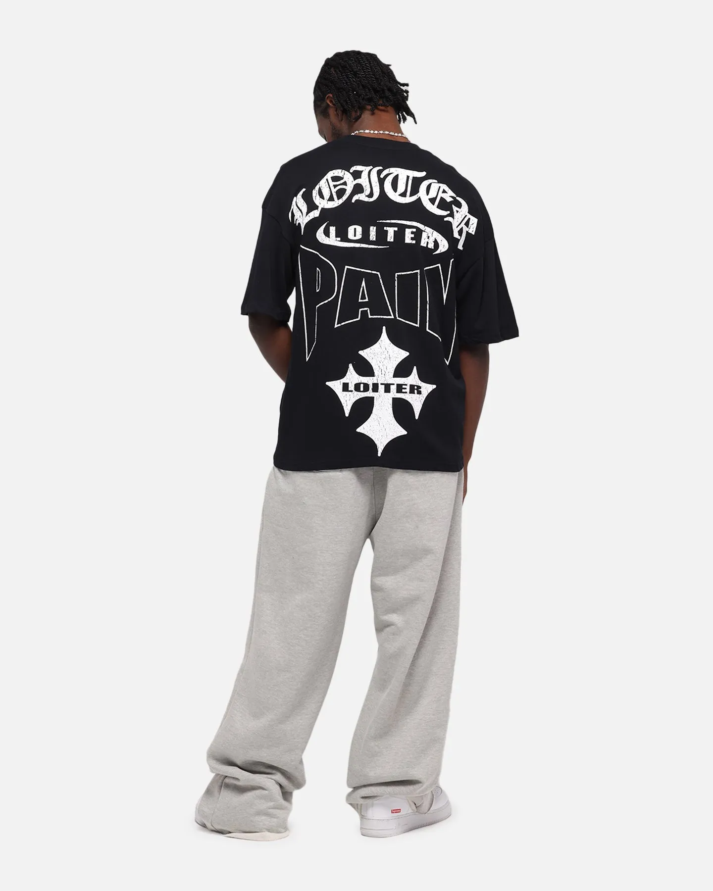 Loiter Inner Pain T-Shirt Black