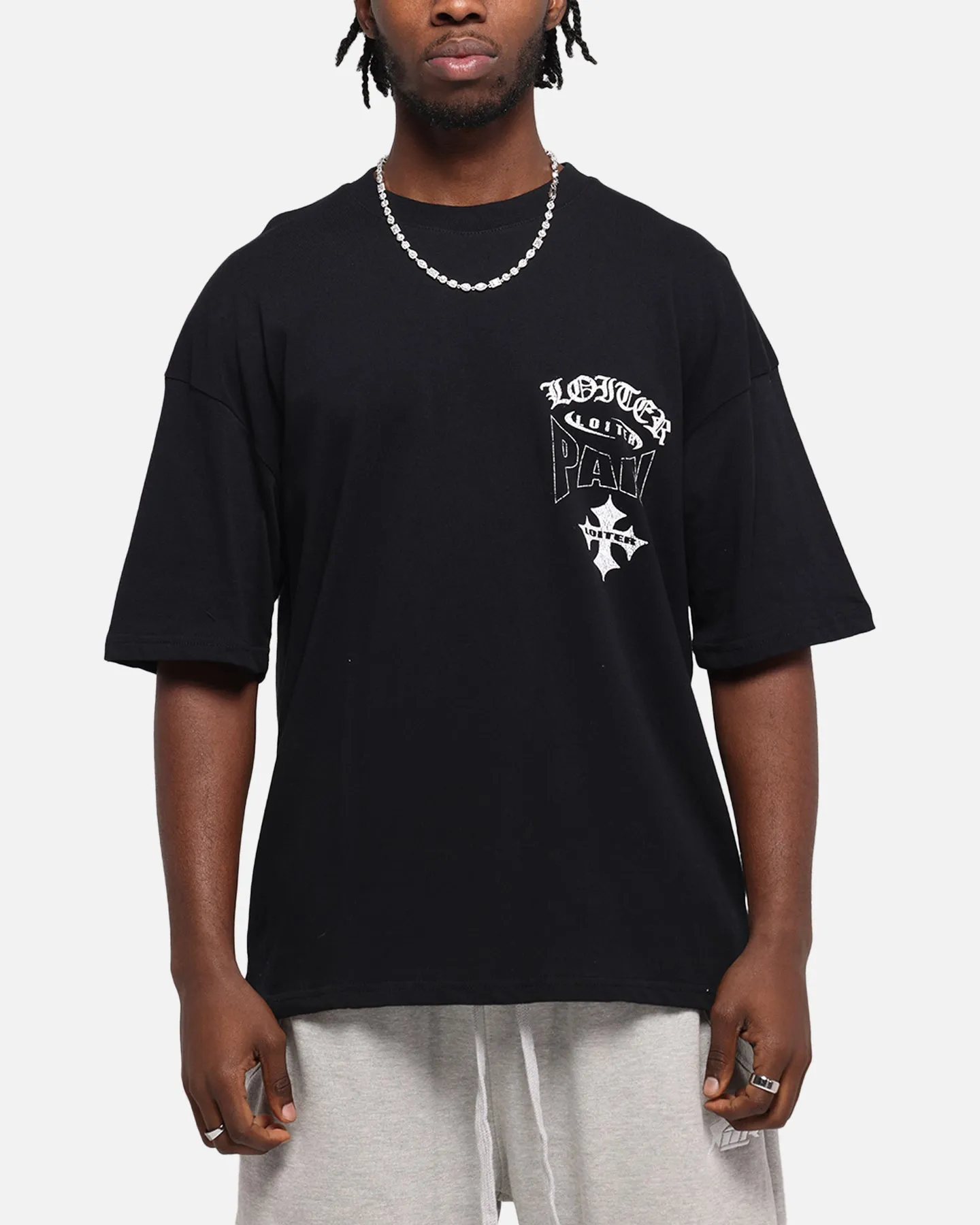 Loiter Inner Pain T-Shirt Black