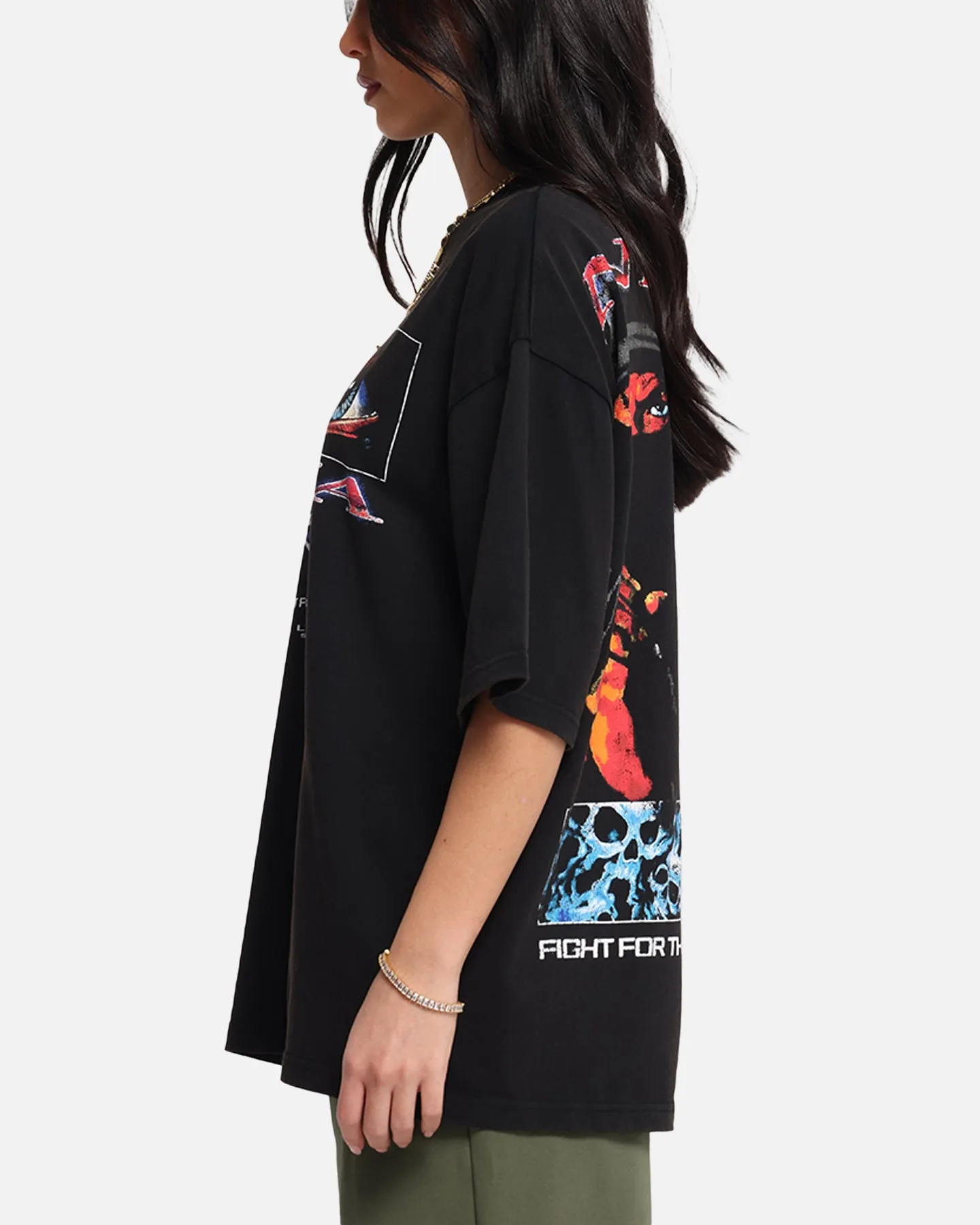 Loiter Ninja Vintage T-Shirt Vintage Charcoal