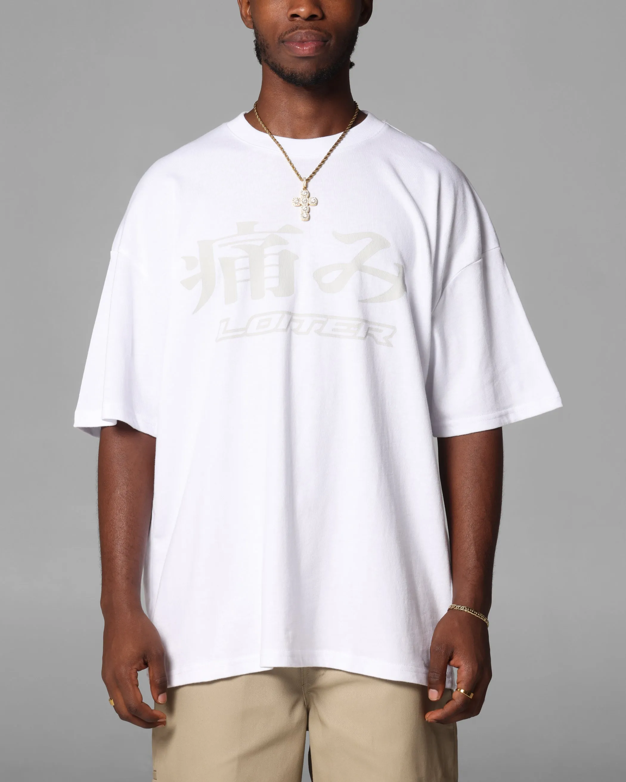 Loiter Pain T-Shirt White