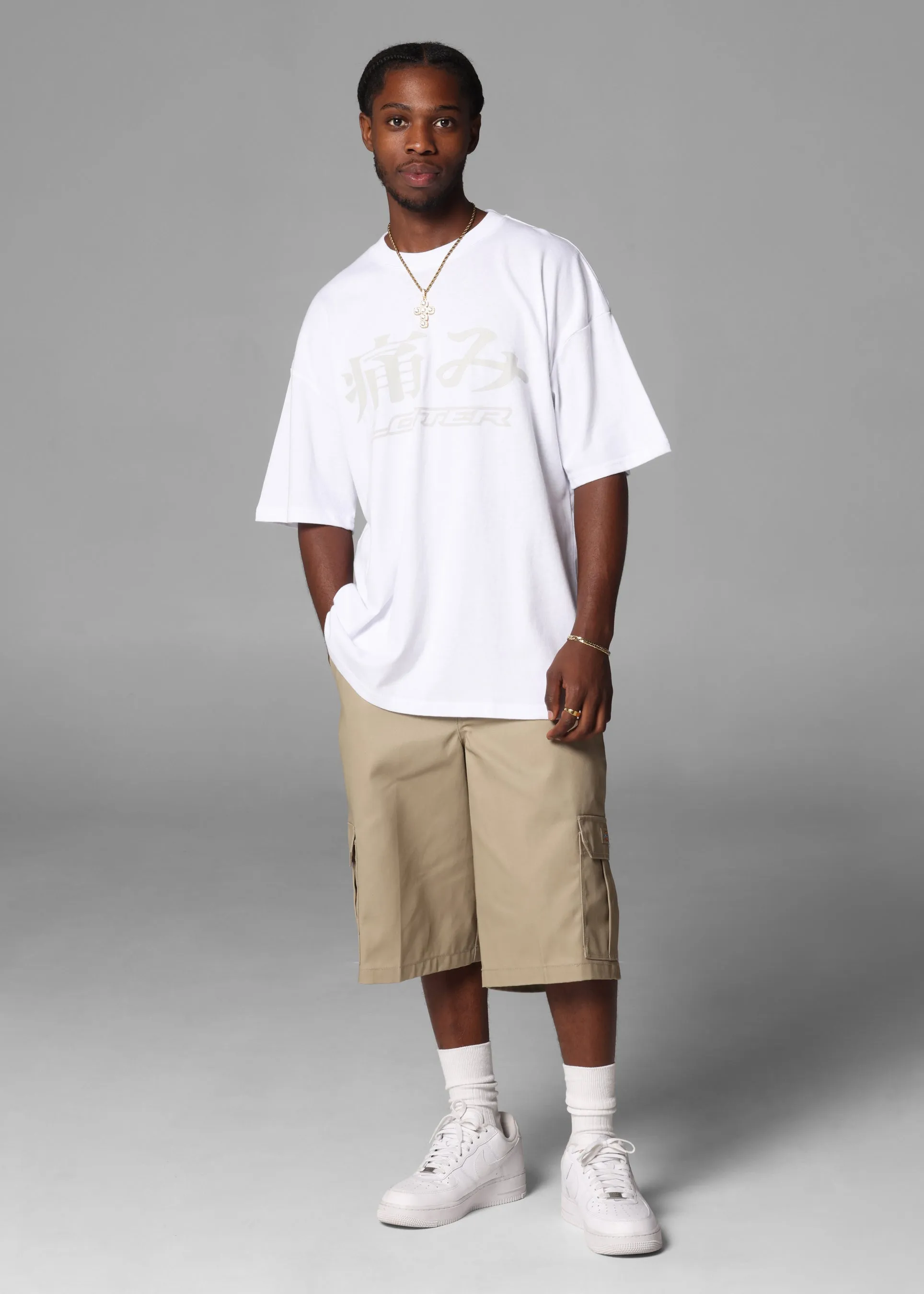 Loiter Pain T-Shirt White