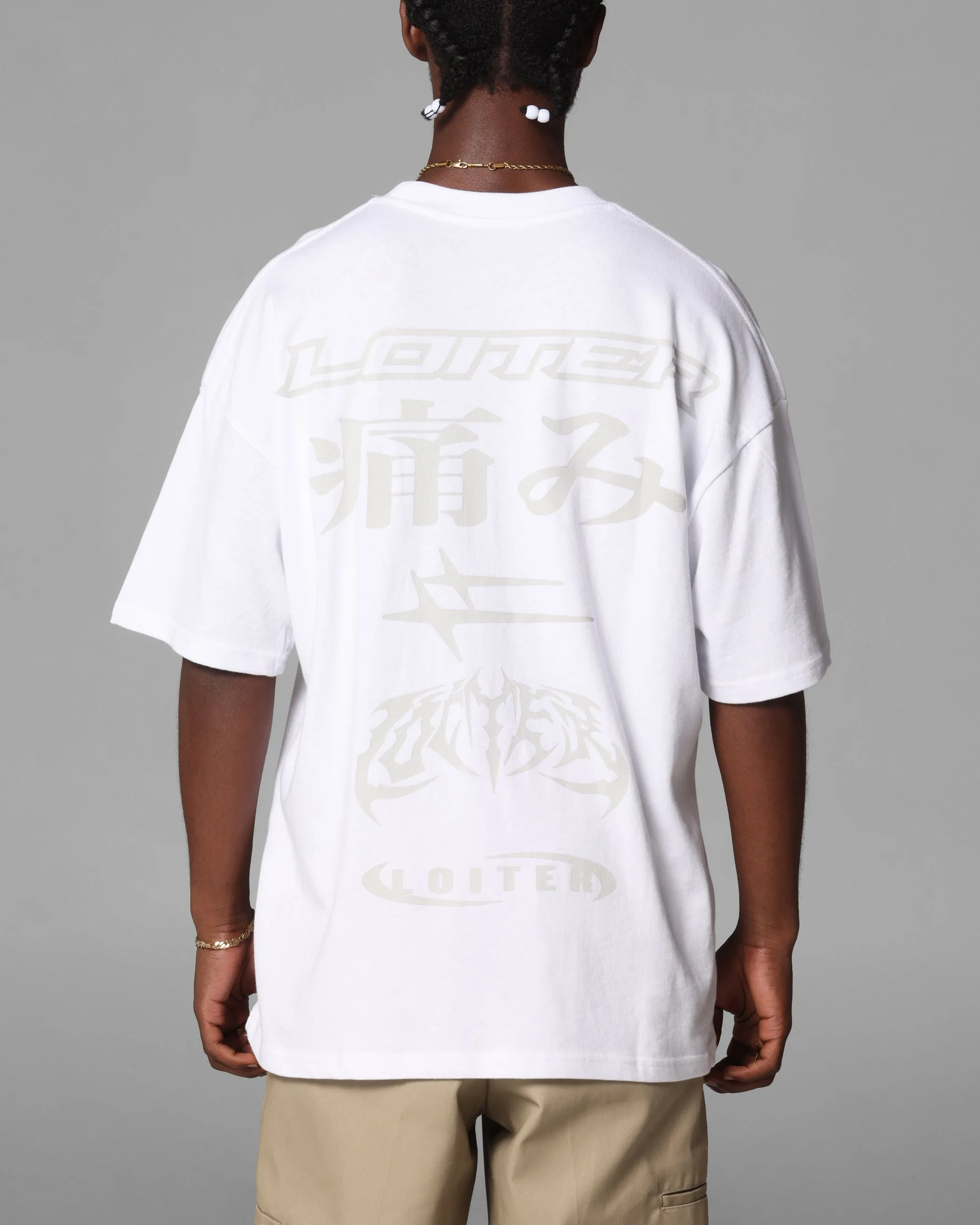 Loiter Pain T-Shirt White