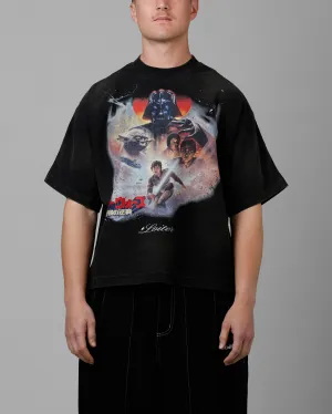 Loiter Star Wars Vintage T-Shirt Washed Black