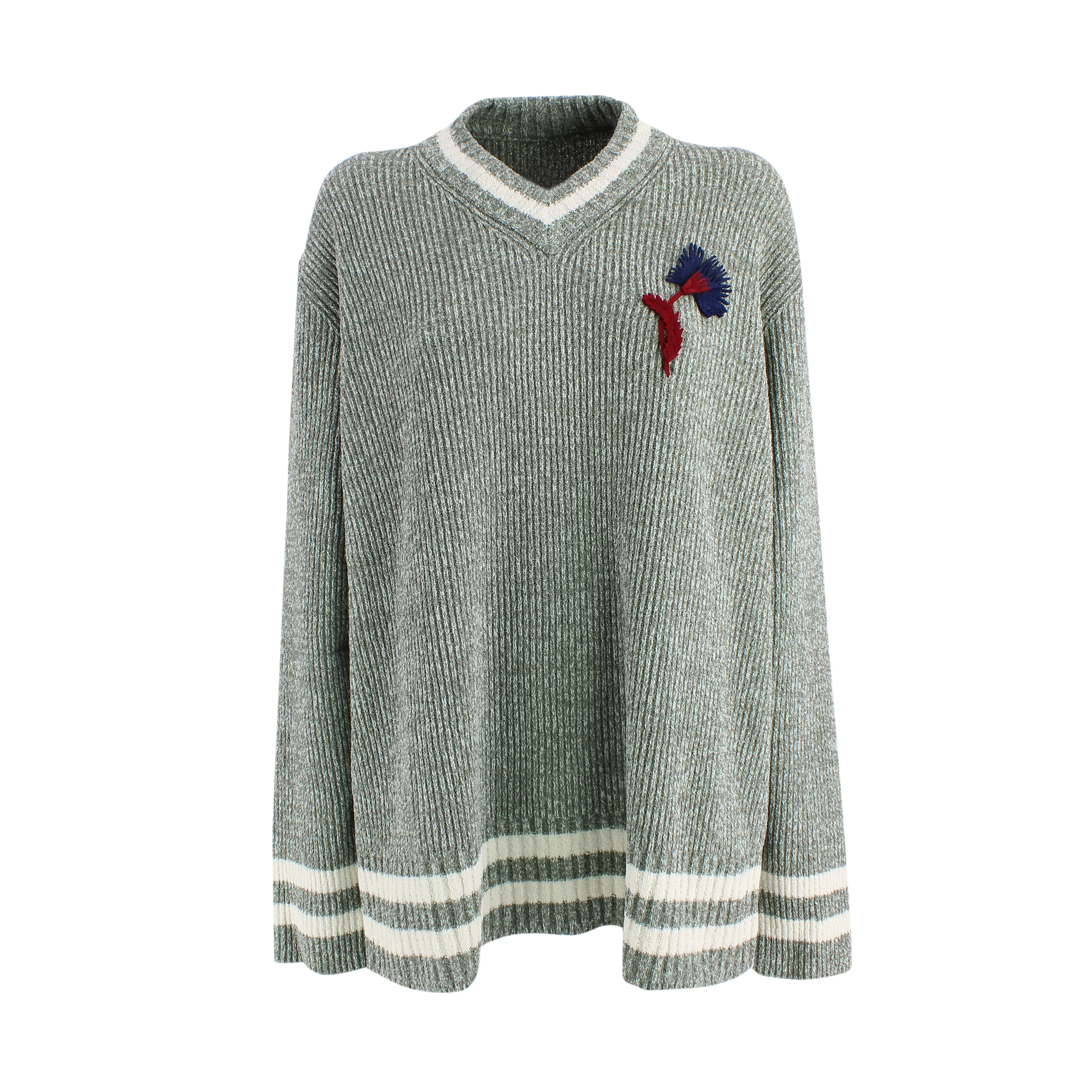 Maison Margiela V-Neck Knit Jumper