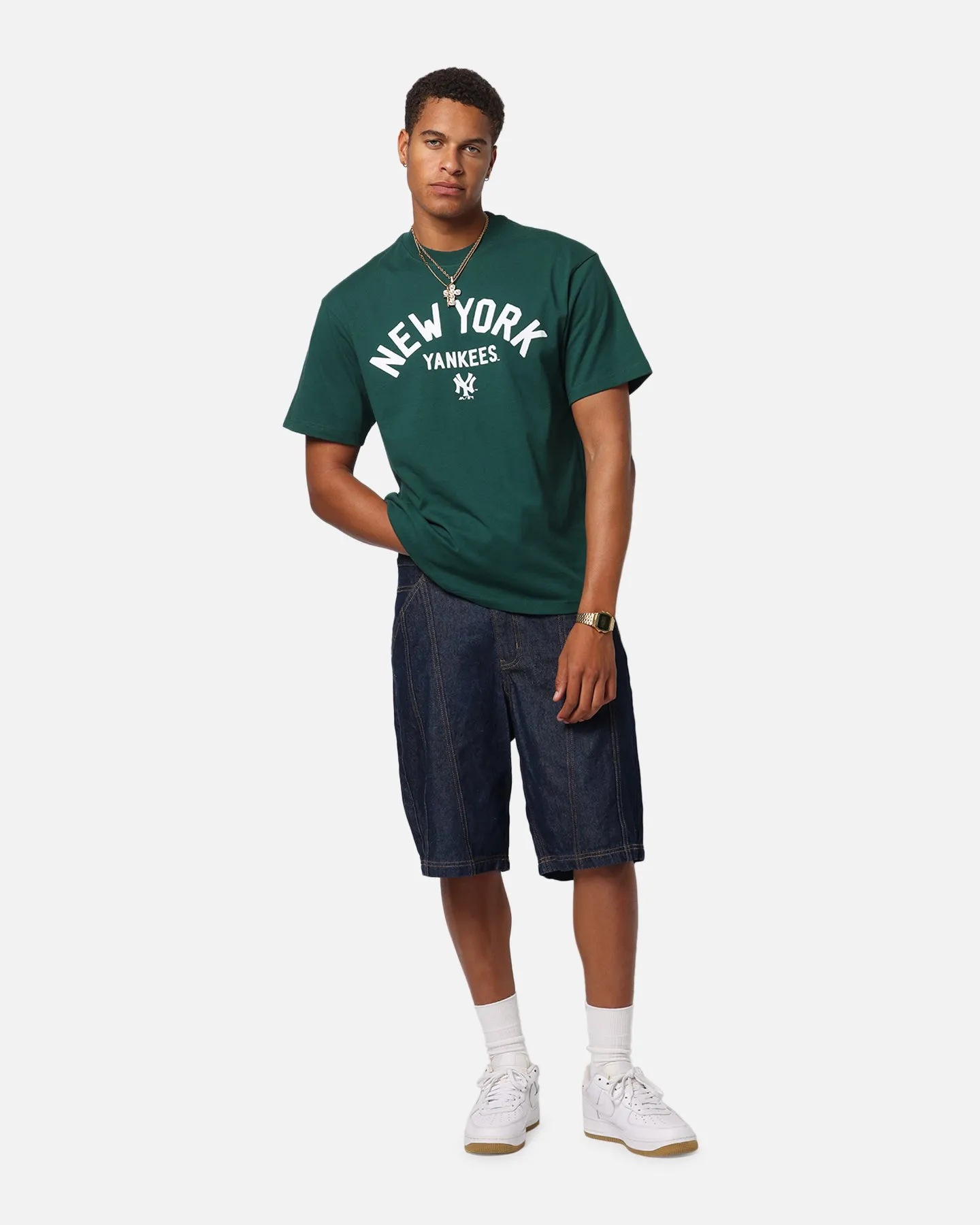 Majestic Athletic New York Yankees Arch Vintage T-Shirt Emerald