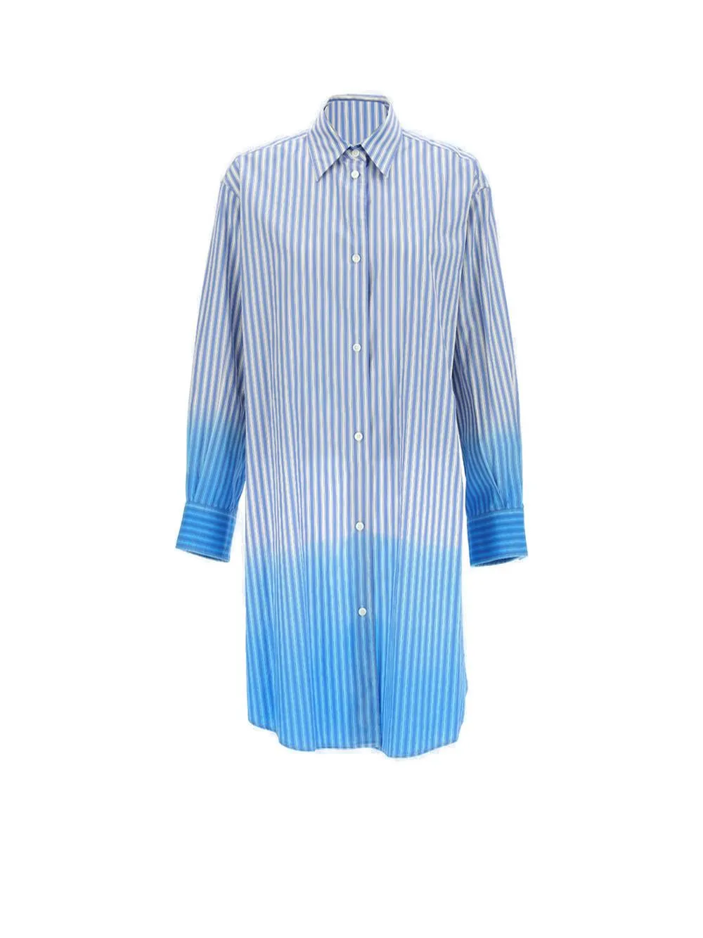 Marni Striped Gradient Effect Long Shirt