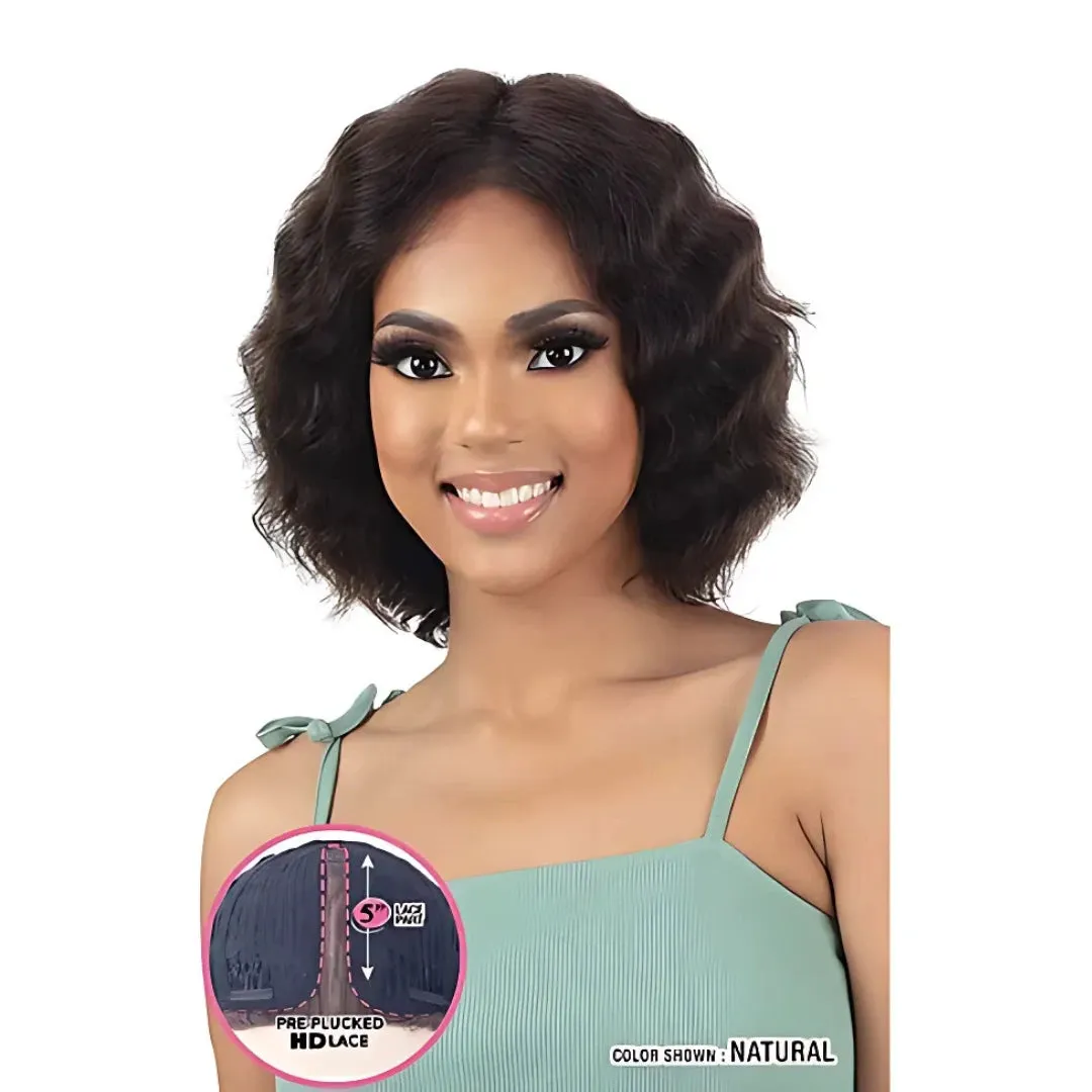 Mayde Beauty Lace and Lace 100% Human Hair HD Lace 5 Deep Part Wig - Lure Curl