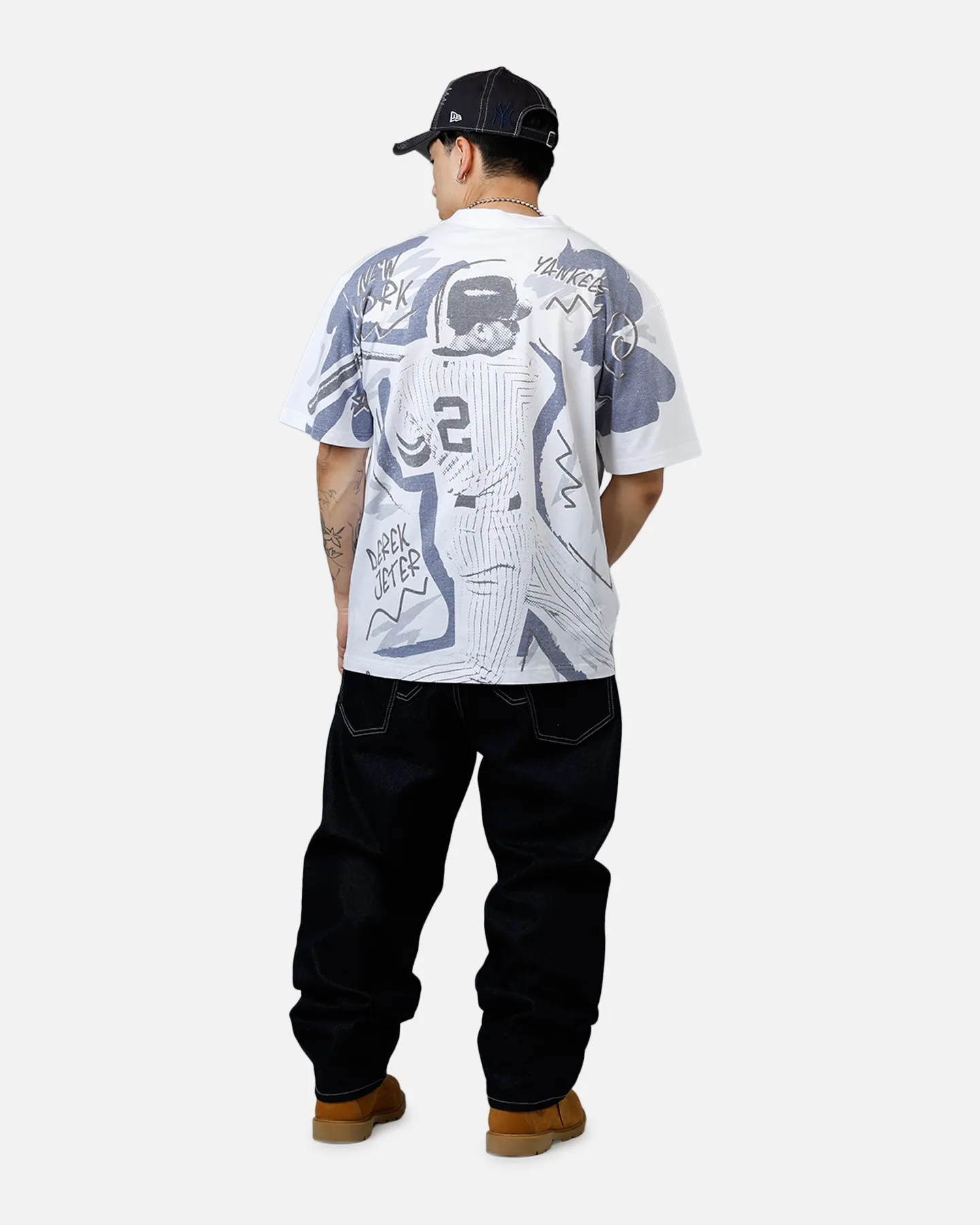 Mitchell & Ness Derek Jeter Showstopper T-Shirt Navy