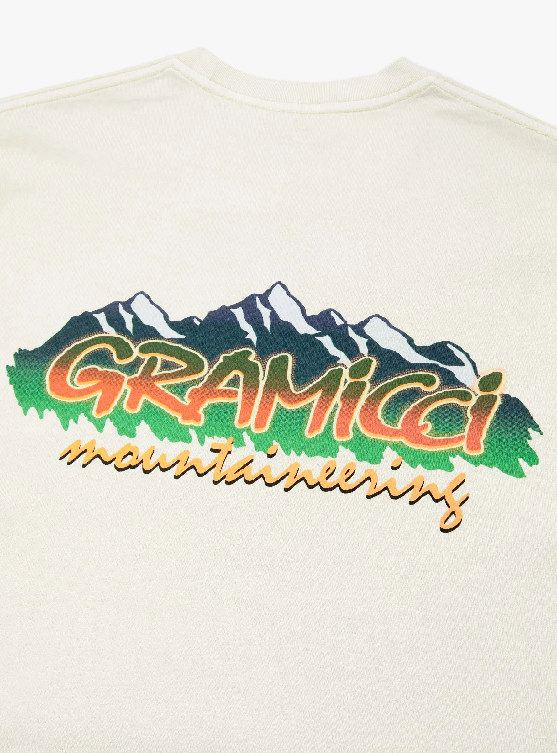 Mountaineering Tee Natural Pigment