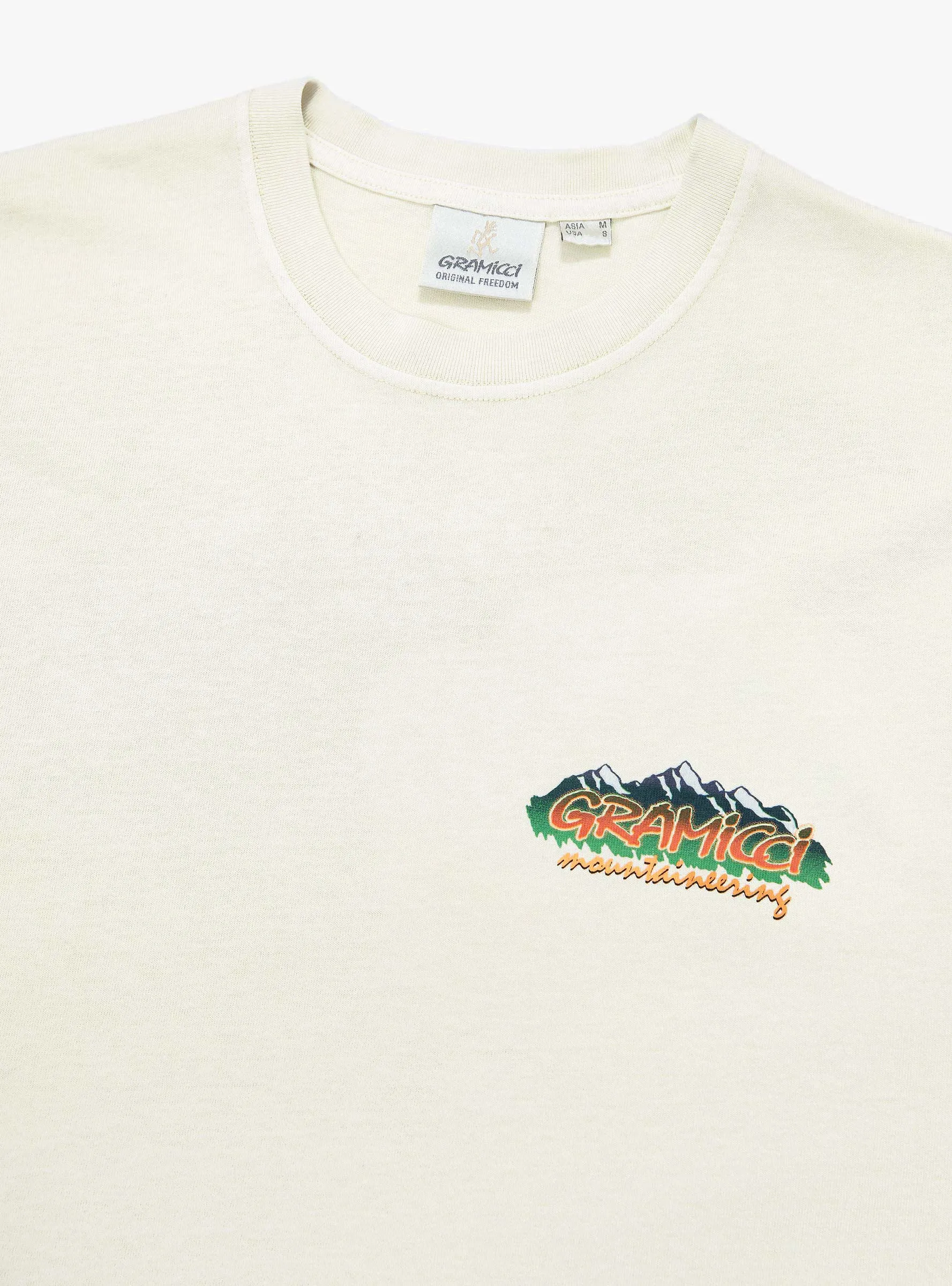 Mountaineering Tee Natural Pigment