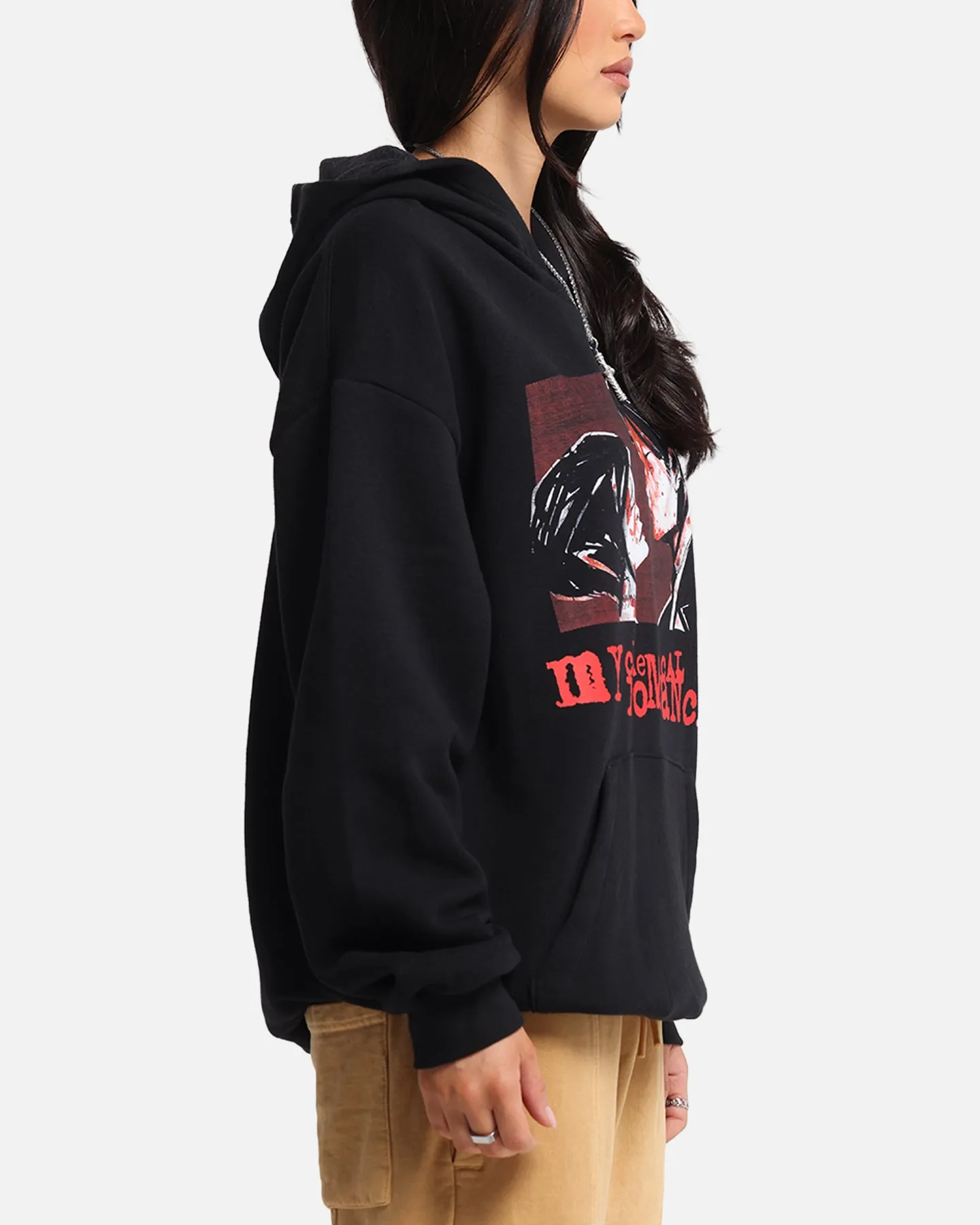 My Chemical Romance Tear Us Apart Zip Hoodie Black
