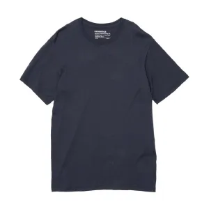 nanamica Loopwheel Coolmax Jersey Tee Navy