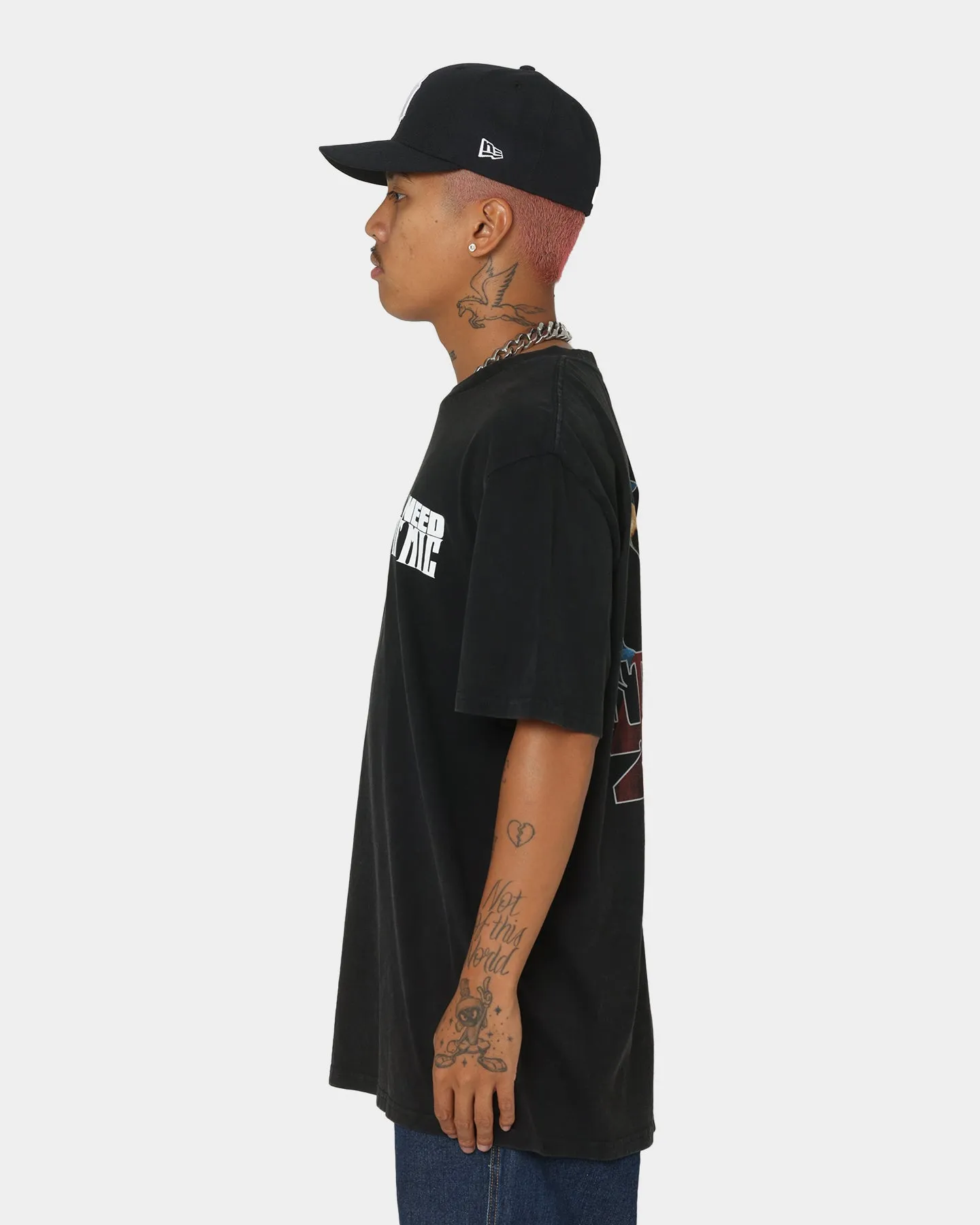 Nas Stillmatic 2001 T-Shirt Washed Black