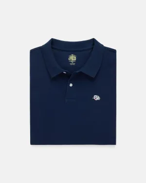 NAVY SHAGGY DOG PIQUE POLO