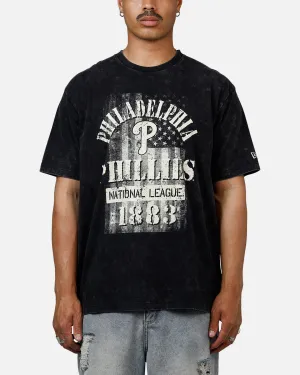 New Era Philadelphia Phillies Armed Forces T-Shirt Washed Black