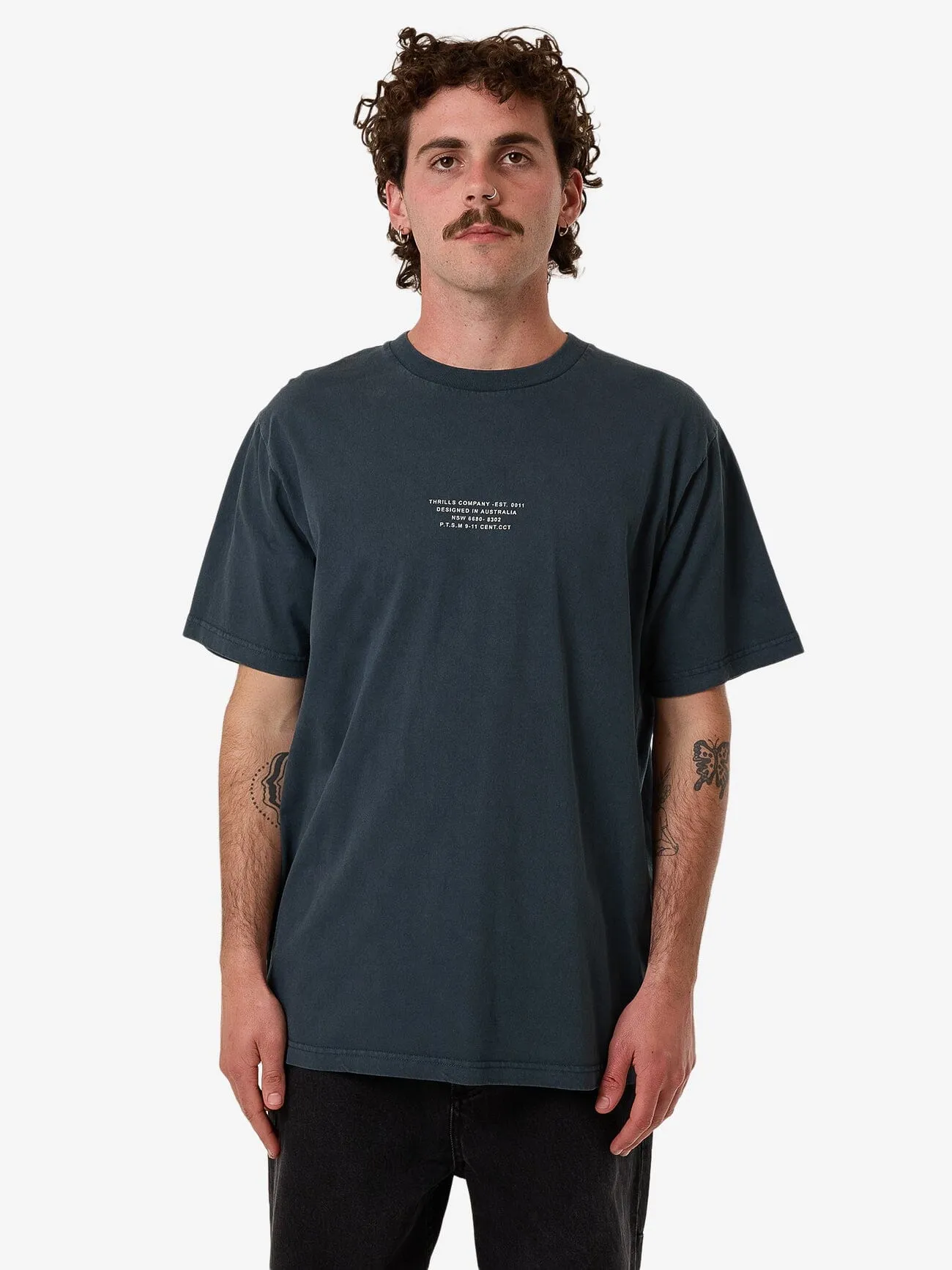 New Issue Merch Fit Tee - Petrol