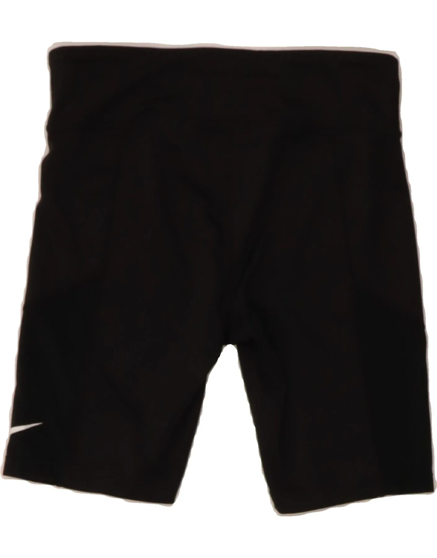 NIKE Boys Tight Fit Sport Shorts 10-11 Years Medium Black Polyester