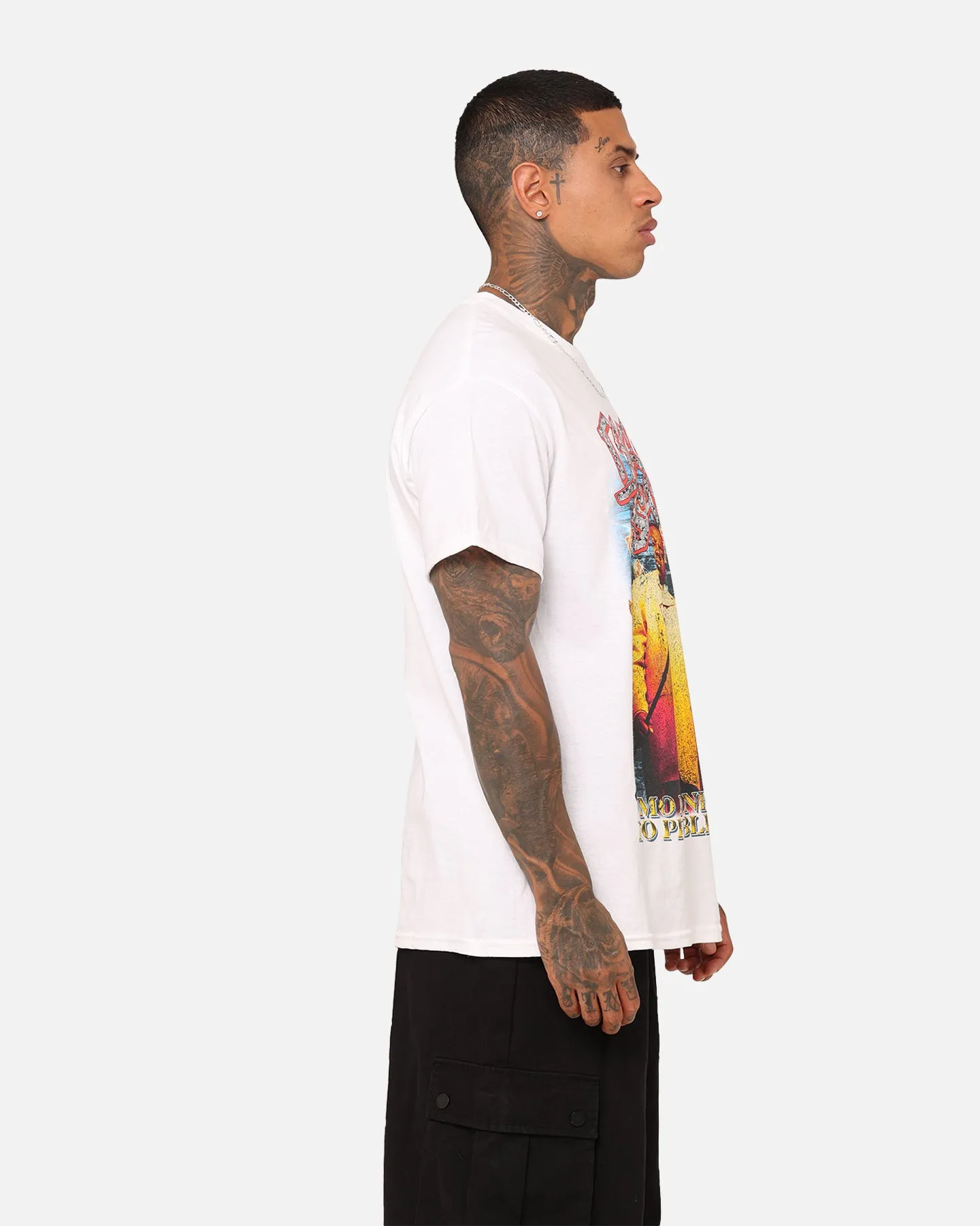 Notorious B.I.G Mo Money Bills T-Shirt White