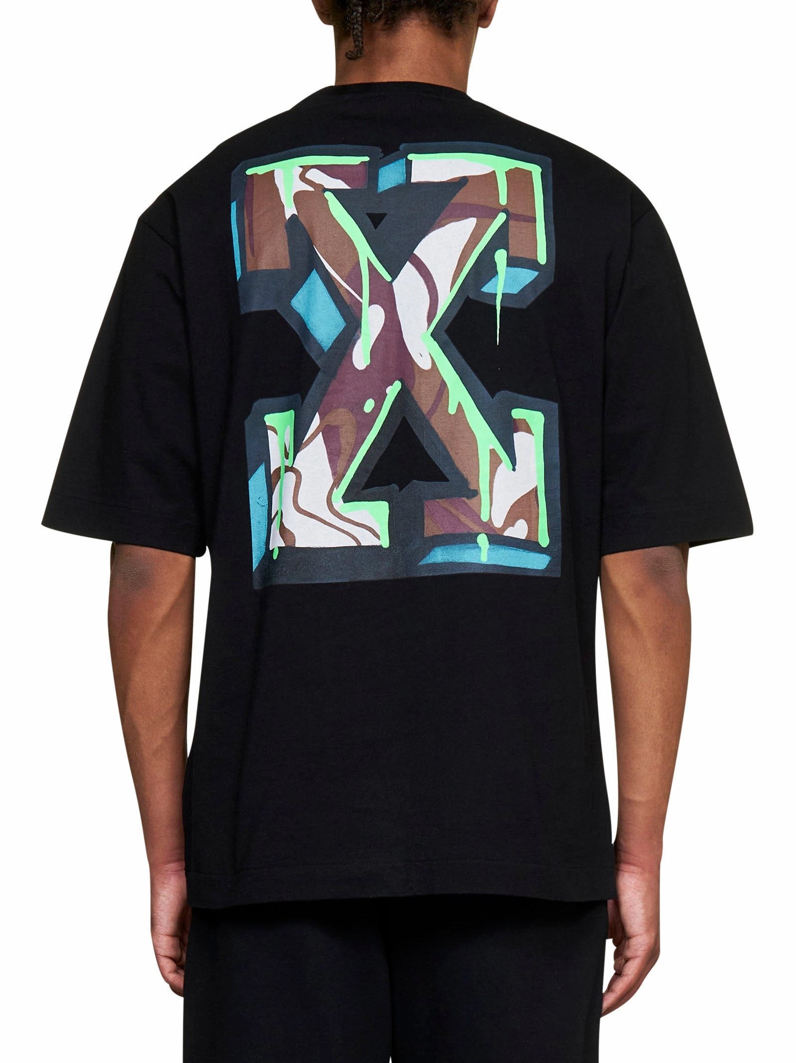 Off-White Logo Printed Crewneck T-Shirt