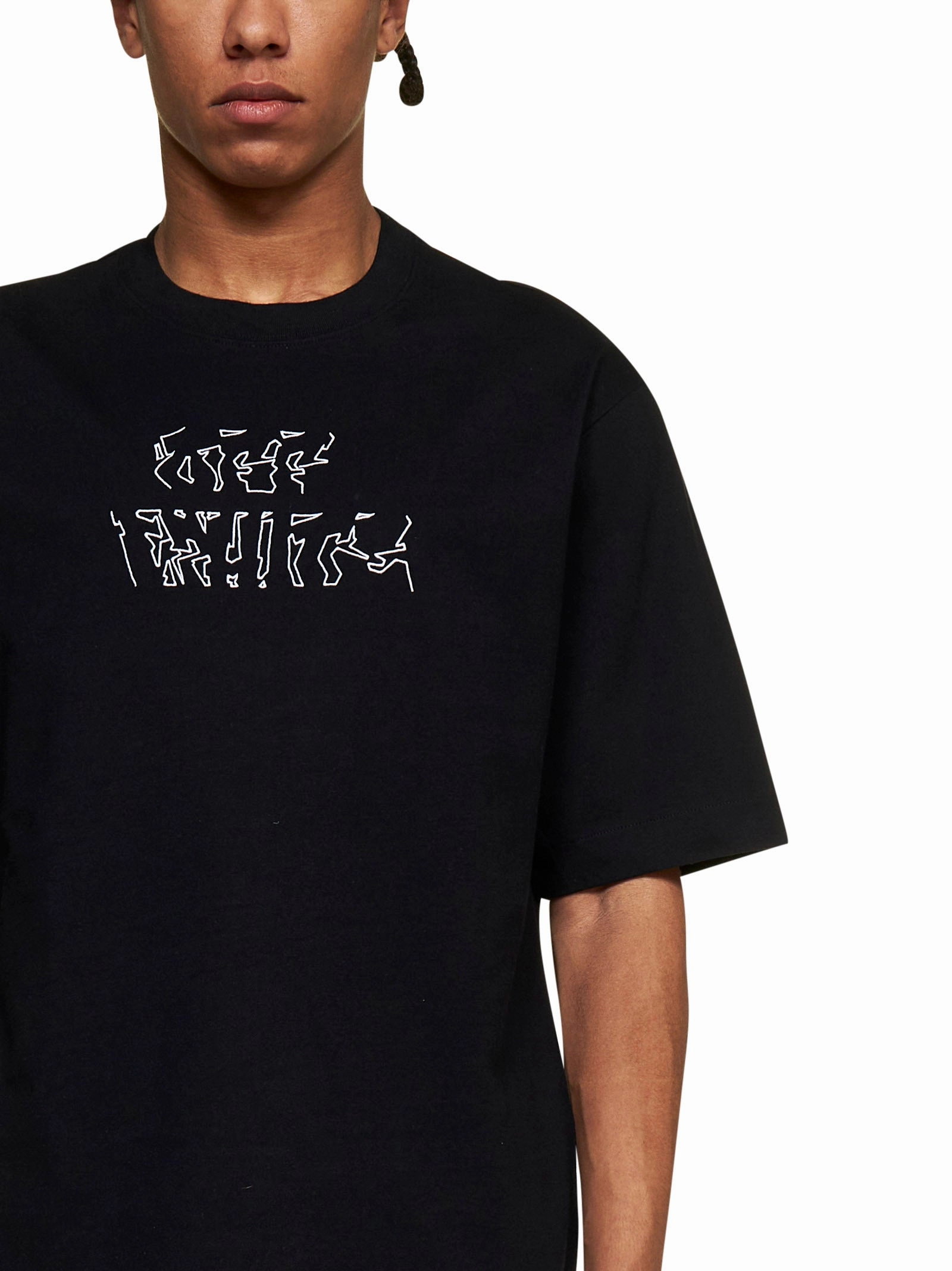 Off-White Logo Printed Crewneck T-Shirt