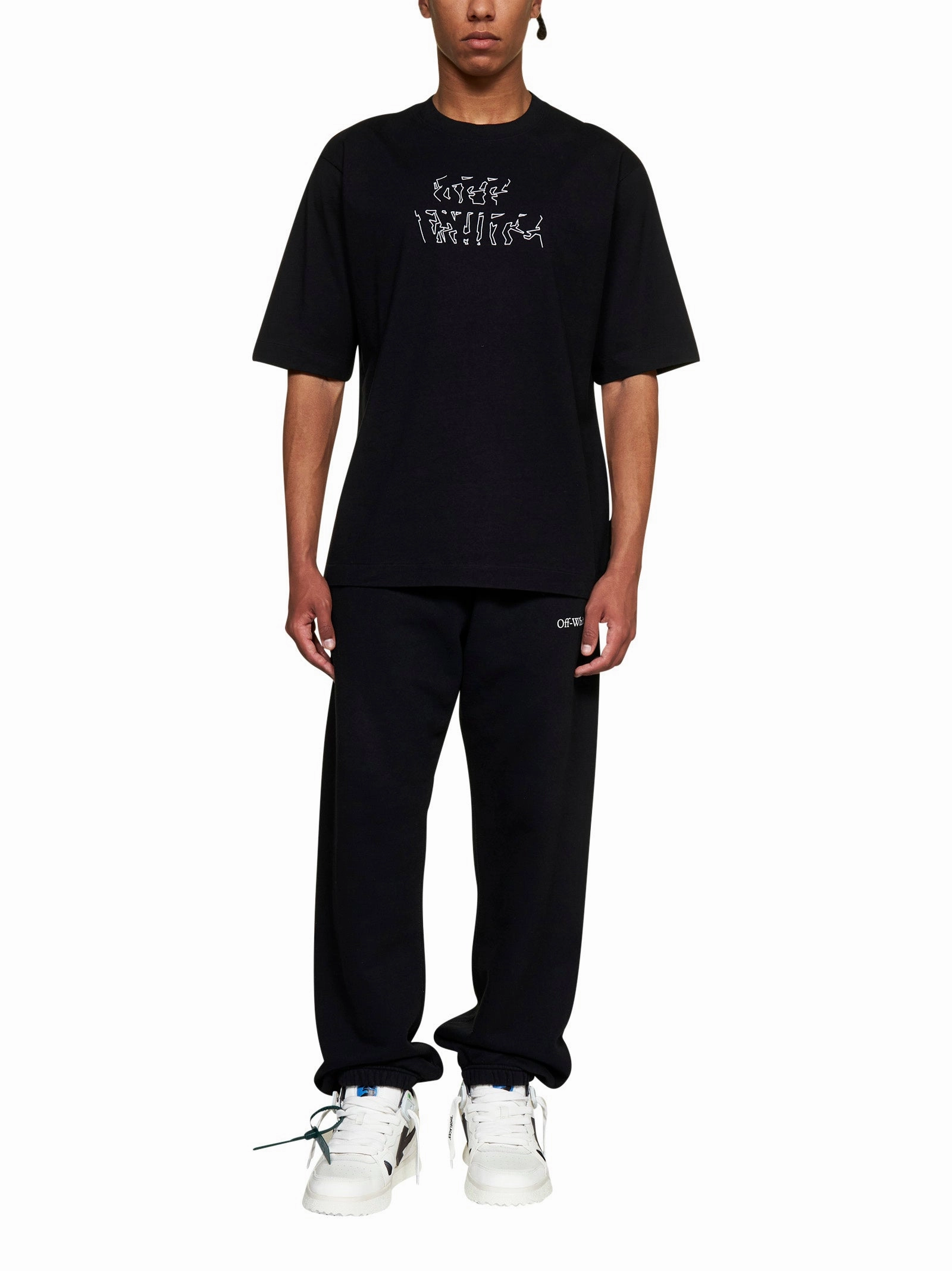 Off-White Logo Printed Crewneck T-Shirt
