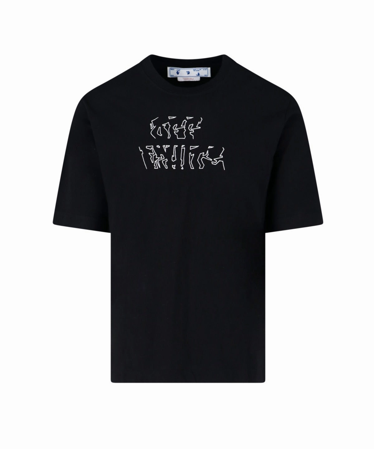 Off-White Logo Printed Crewneck T-Shirt