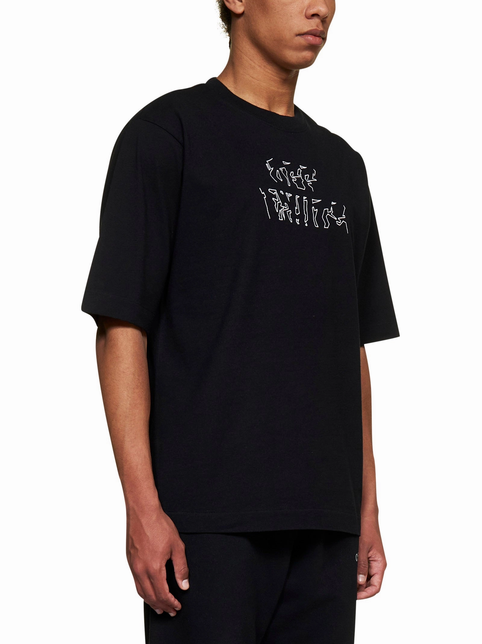 Off-White Logo Printed Crewneck T-Shirt