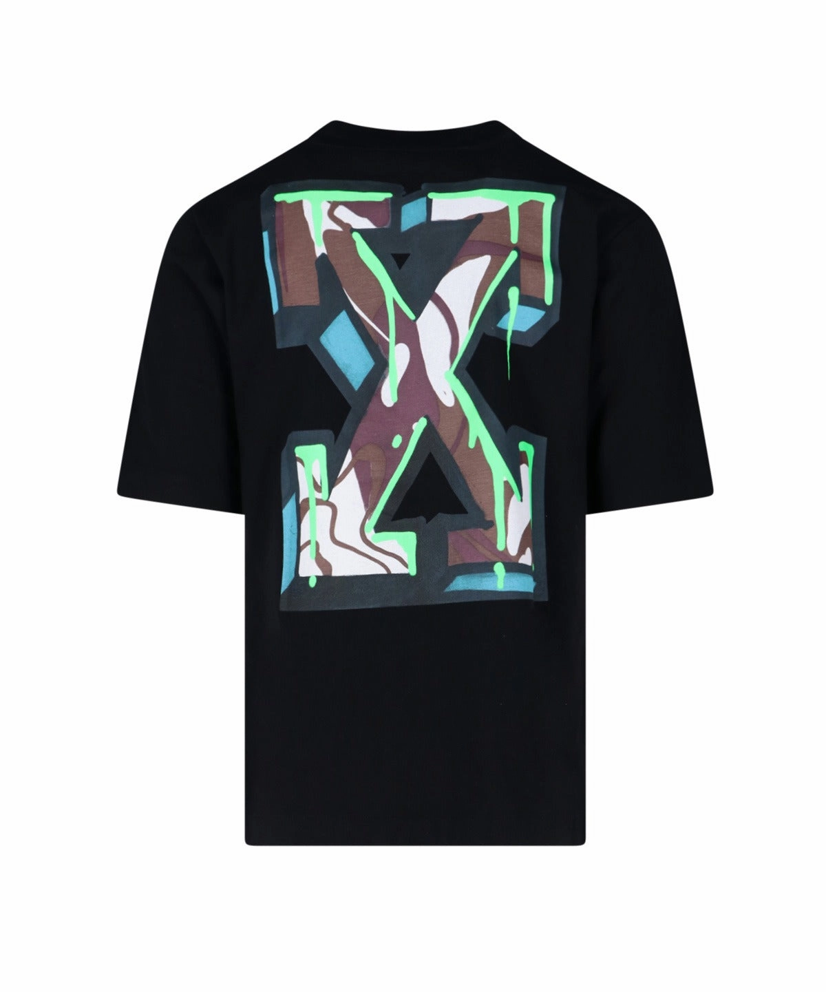 Off-White Logo Printed Crewneck T-Shirt