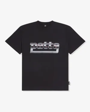 PATTA METAL T-SHIRT - BLACK
