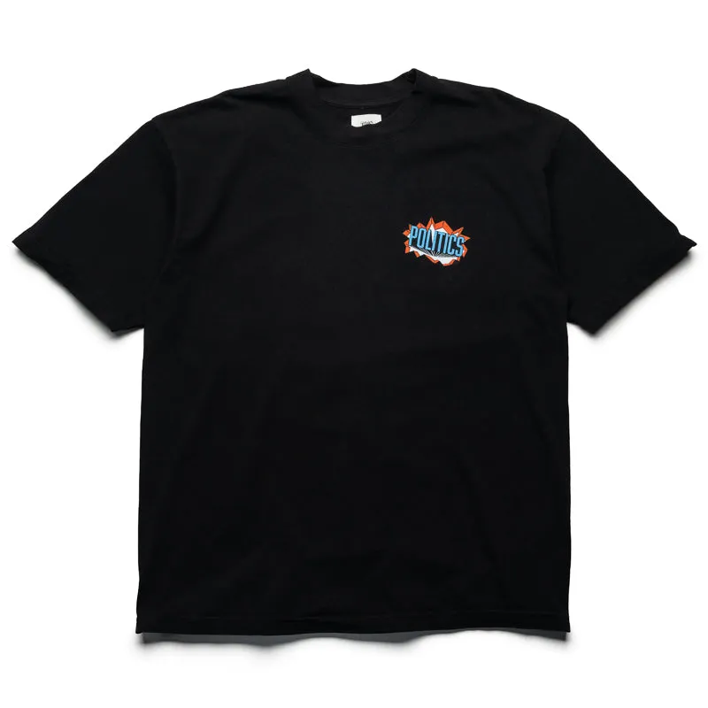 Politics Breakout Tee - Black