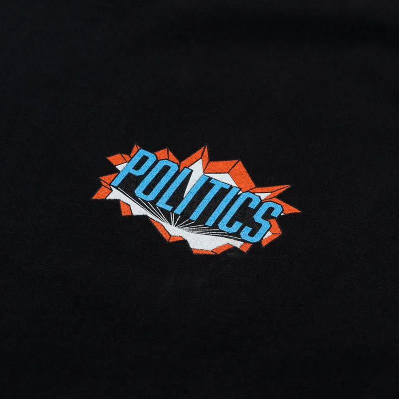 Politics Breakout Tee - Black