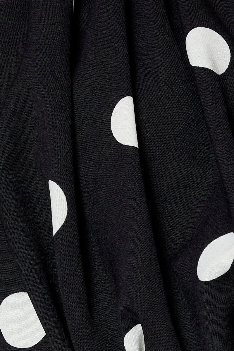 Polka Dot Crop Top