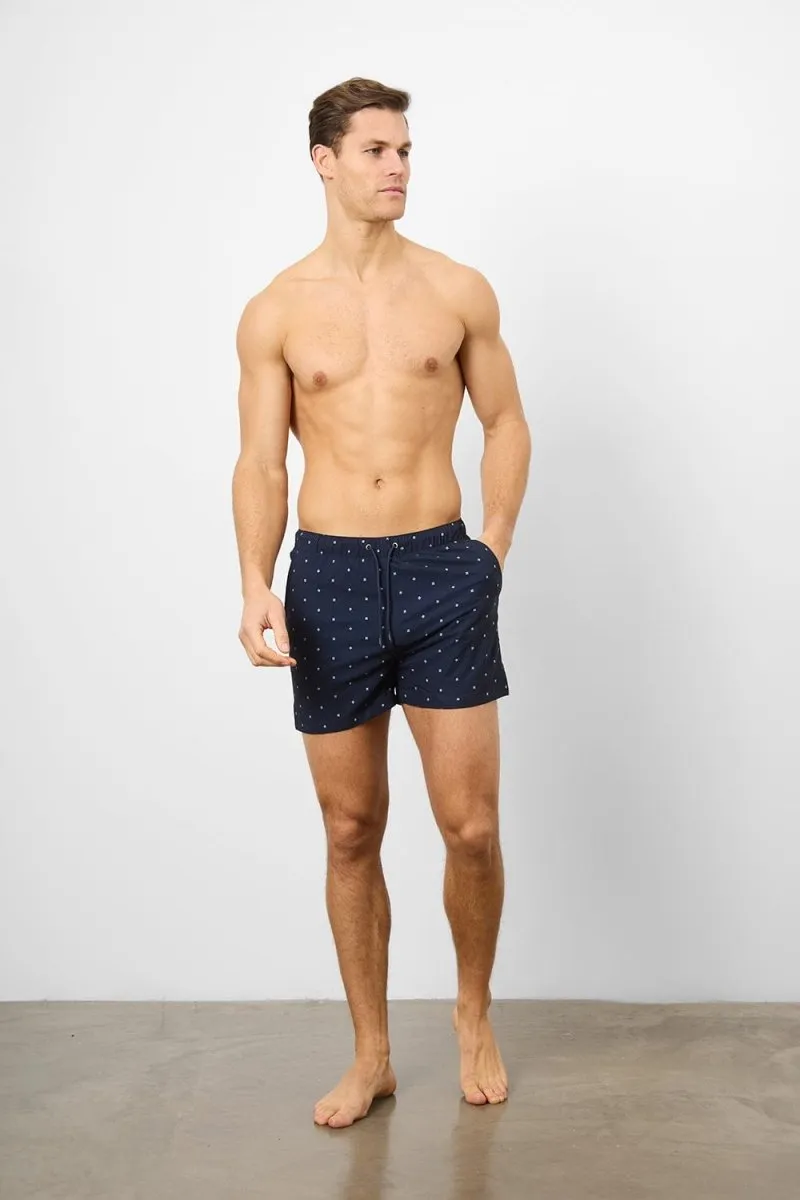 Printed Medallion Swim Short