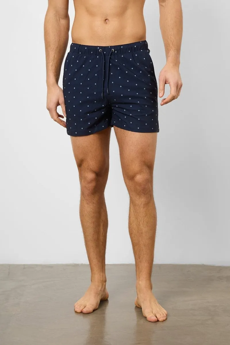 Printed Medallion Swim Short