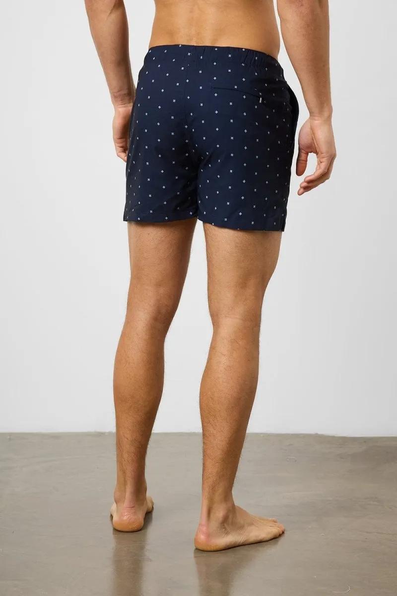 Printed Medallion Swim Short
