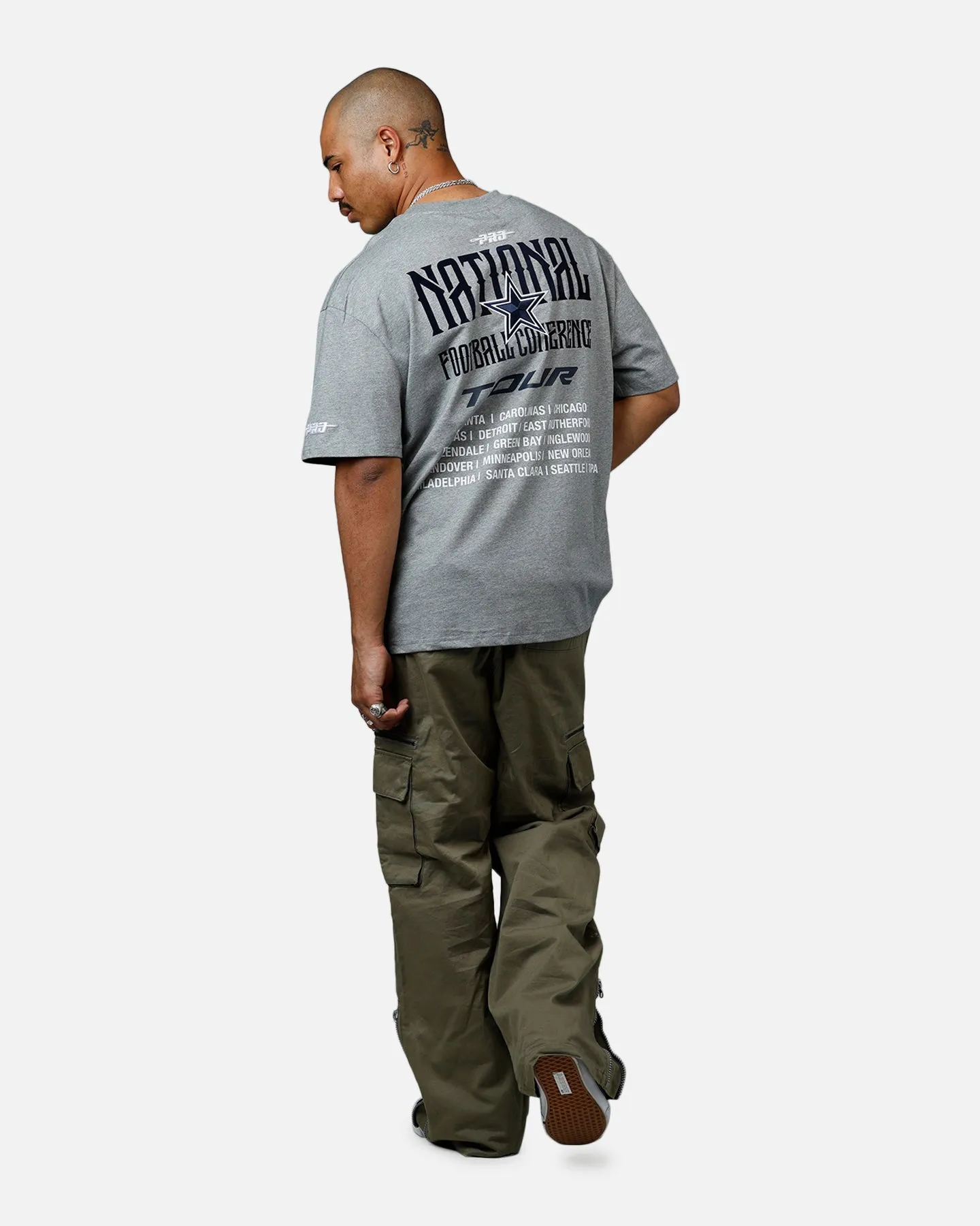 Pro Standard Dallas Cowboys City Tour 2.0 T-Shirt Grey