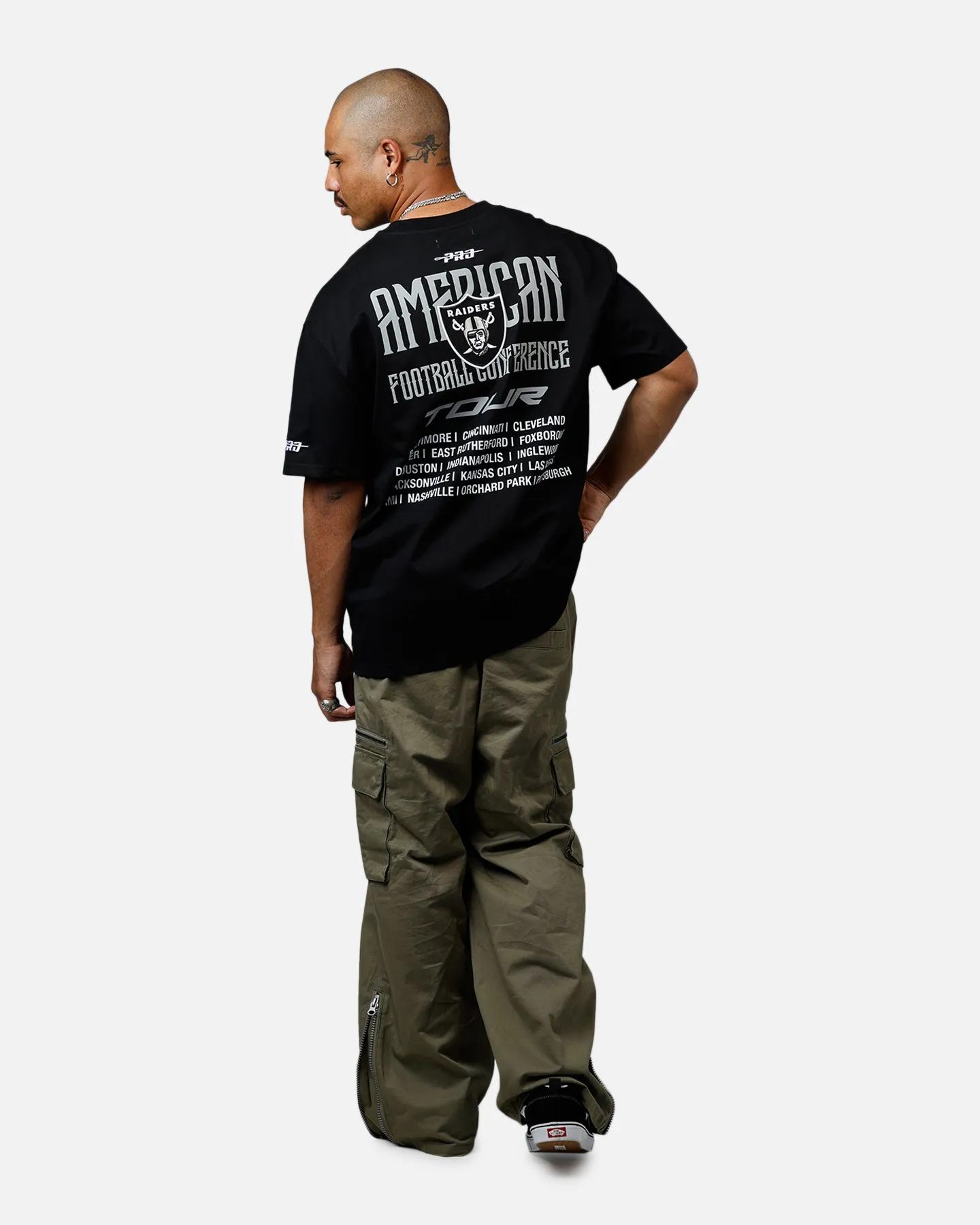 Pro Standard Las Vegas Raiders City Tour 2.0 T-Shirt Black